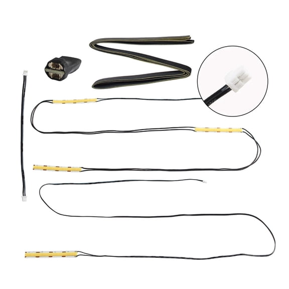 Zeiwohndc Bright LED Light Strips for Lab X1/P1 3D Printers Bright Printing