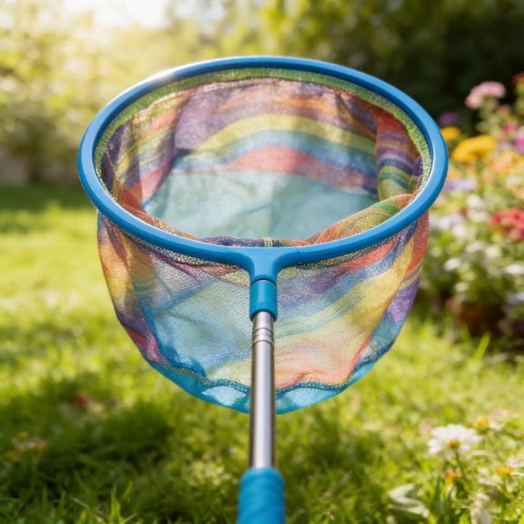 Zeiwohndc Butterfly Catcher Catching Insect Net Colorful Fish Insect Catcher Net