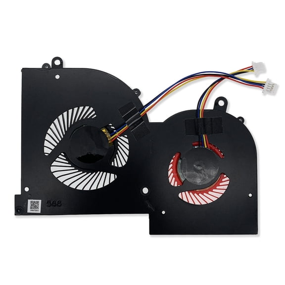 Zeiwohndc CPU Cooler Fan Portable USB Power GPU Radiator for MSI GS65 GS65VR MS-16Q2