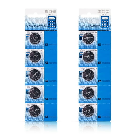 Zeiwohndc CR2032 3V Button Batteries CR2032 Button Cell Suitable For Mini Lights Toy