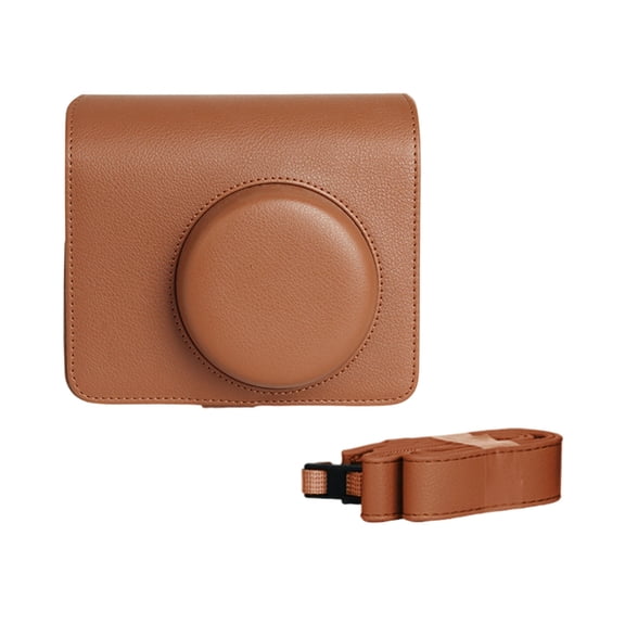 Zeiwohndc Camera Case for Wide 400 Travelling Bag PU Leather Soft Shoulder Bag