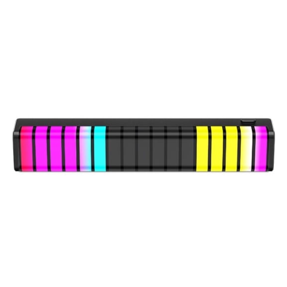 Zeiwohndc Car Air Vent LED Strip Light Voice Control Atmosphere Light with Air Freshener