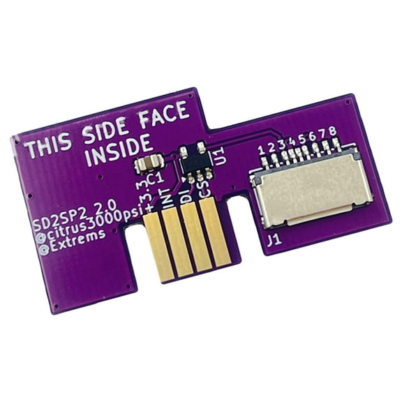 Zeiwohndc Card Adapter Card Reader for Game Cube SD2SP2 SDLoad SDL