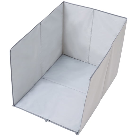 Zeiwohndc Cats Litter Pan Splashprevent Pet Litter Box Barrier For Home Office Floor Use