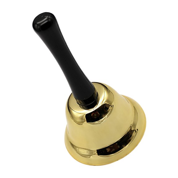 Zeiwohndc Christmas Themed Percussion Instrument Handcrafted Metal Bell With Crisp Tone