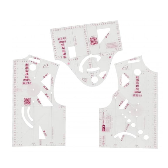 Zeiwohndc Clothing Ruler Pattern Making Templates Quilting Curved Ruler for Sewing