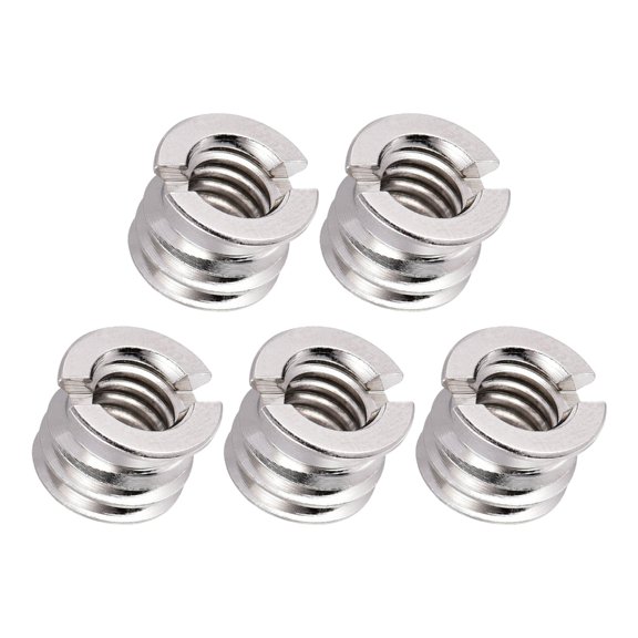 Zeiwohndc Compact Aluminum Camera Mount Adapter 1/4 to 3/8 Threaded Conversion Hardware