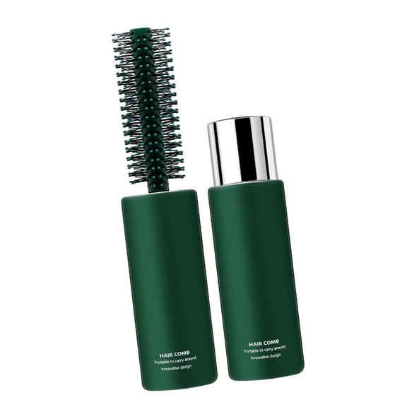 Zeiwohndc Compact Circular Detangling Comb Gentle On Scalp ABS Materials Quick Styling Tool
