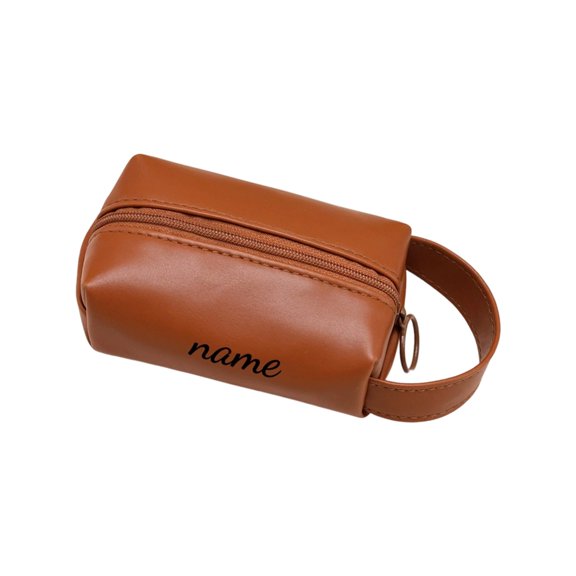 Zeiwohndc Compact Travel Makeup Organizers Spacious Jewelry Storage Waterproof Key Bag Outdoors Ready