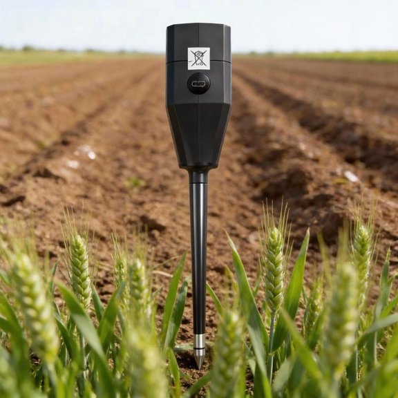 Zeiwohndc Compactly Soil Tester USB Rechargeable Nitrogen Detectors for NPK Detection