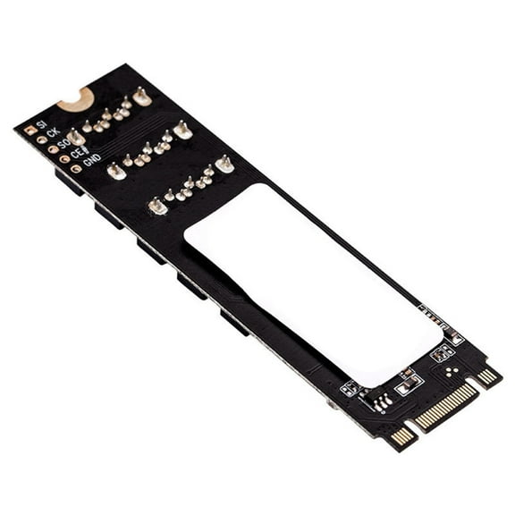 Zeiwohndc Convenient M.2 PCIe3.0 to SATA3.0 Storage Expansion Card for Desktop PC