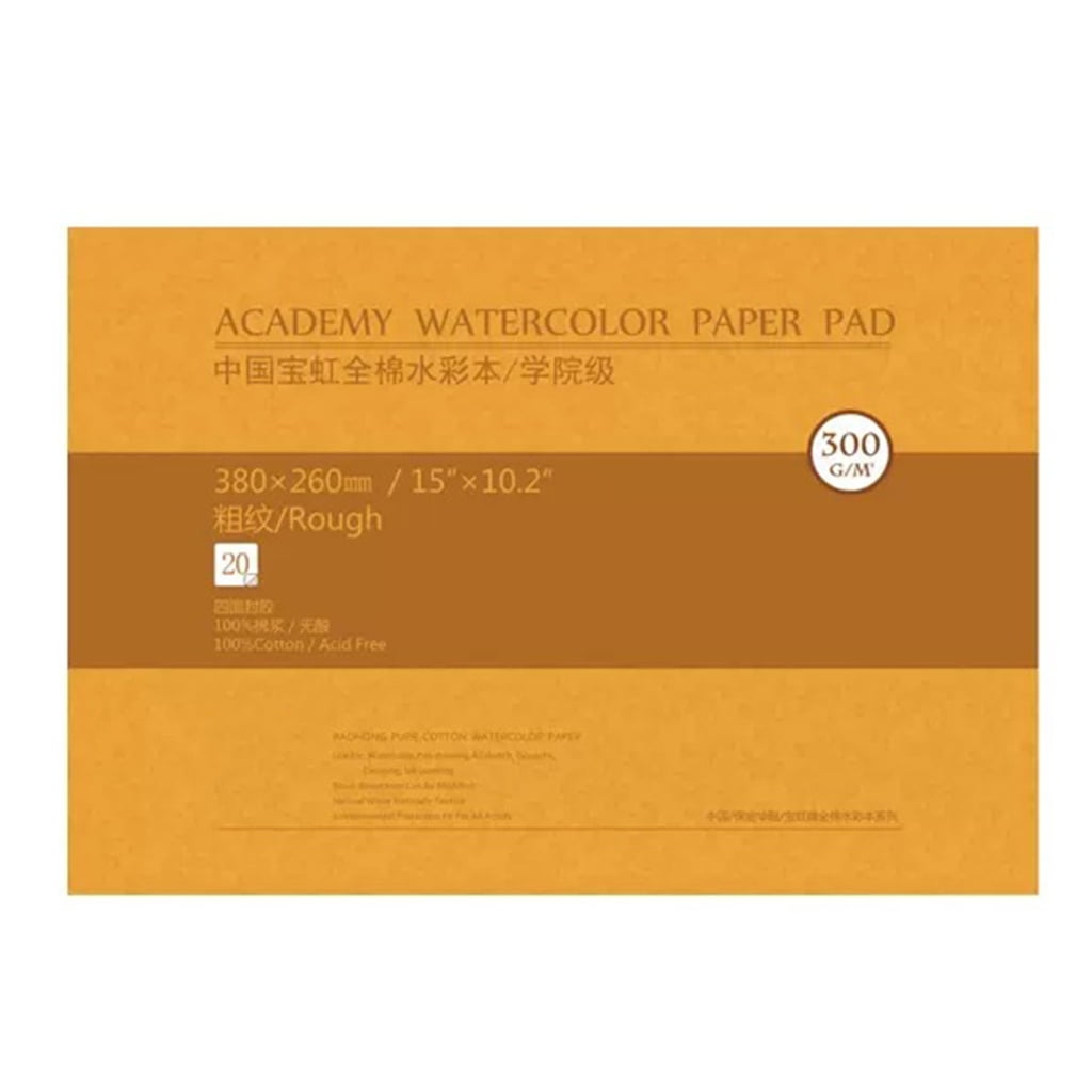 Zeiwohndc Cotton Watercolor Sketch Pad Acid Frees Paper For Outdoor Travel Art Creation