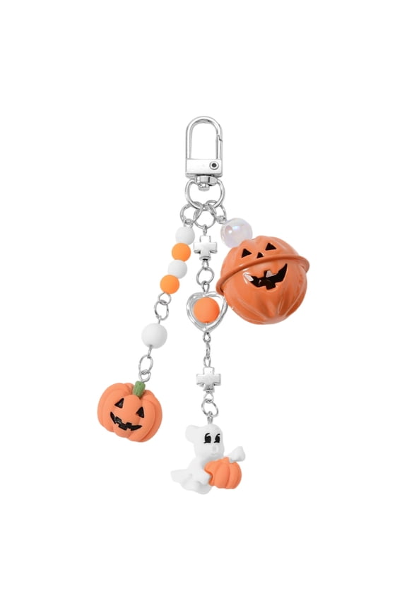 Customizable Halloween Keychain Zinc Alloy Charm Pumpkin Skeleton Specters Devil