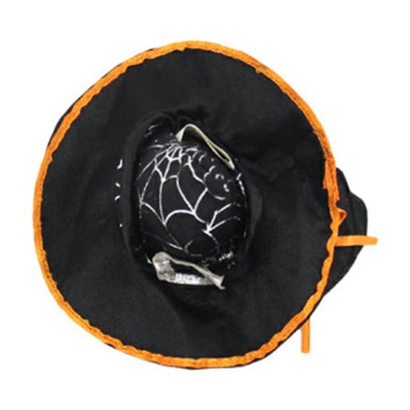 Zeiwohndc Cute Halloween Theme Mischievous Dog Cosplay Witch Hat Cute Festival Pet Hat