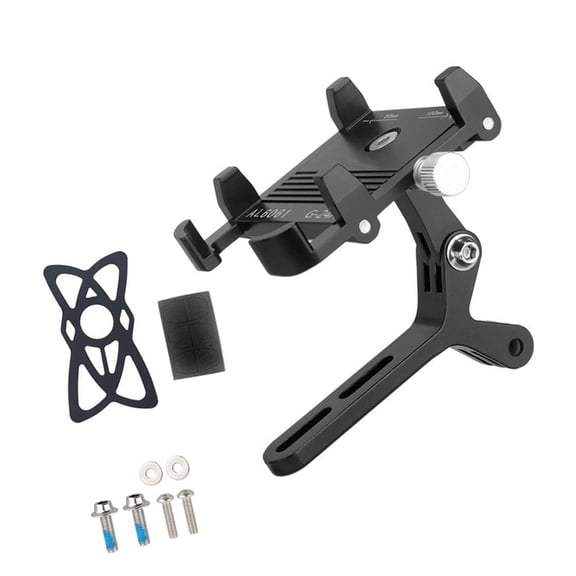 Zeiwohndc Cycling Phone Mount Integrated Handlebar Mount Bracket Light Weight Aluminum