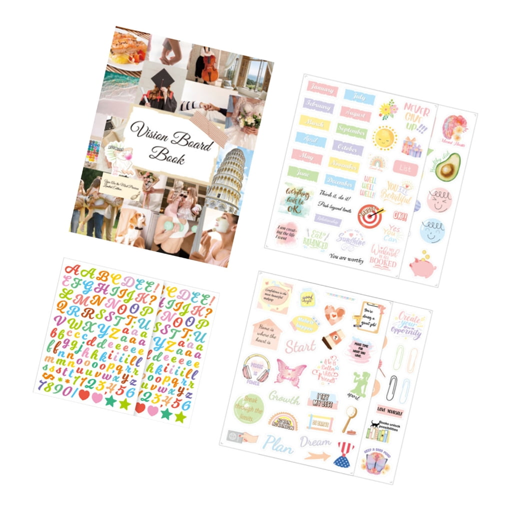 Zeiwohndc Decorations Planner Sticker for Album Journal, Cards Making Scrapbook Sticker