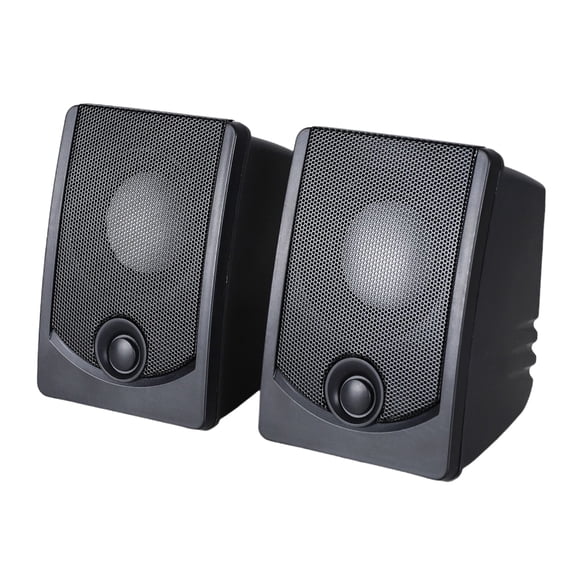 Zeiwohndc Desk Mini Computers Speaker Clear Sound for Home, Studio Enhances Sound