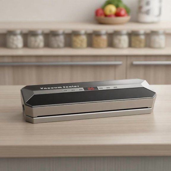 Zeiwohndc Desktop Sealing Machine Features Powerful Suction Comes With 10 Bags