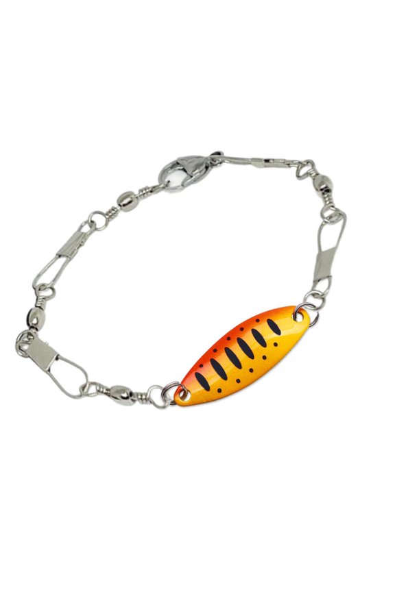 Detachable Fish Hook Alloy Bracelet Fishing Enthusiast Wrist Accessory