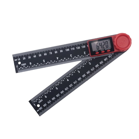 Zeiwohndc Digital Angle Gauge Multifunction Angle Finder Protractor with LCD Display