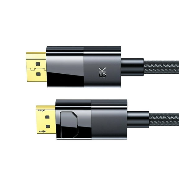 Zeiwohndc DisplayPort 1.4 Male to Male Extension Cable 8K@60Hz 4K@144Hz 2K@165Hz for PC