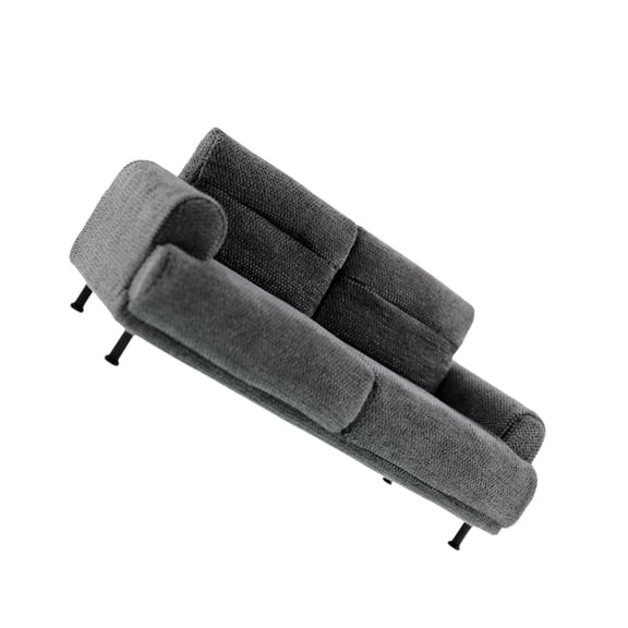 Zeiwohndc Dollhouses Couch Sofa 1/10 Scale Loveseat Seater DIY Miniature Decors