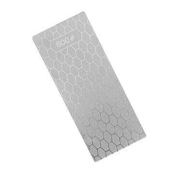 Zeiwohndc Double-Sided Diamond Sharpening Stone Knife Sharpener Whetstone Nonslip Base