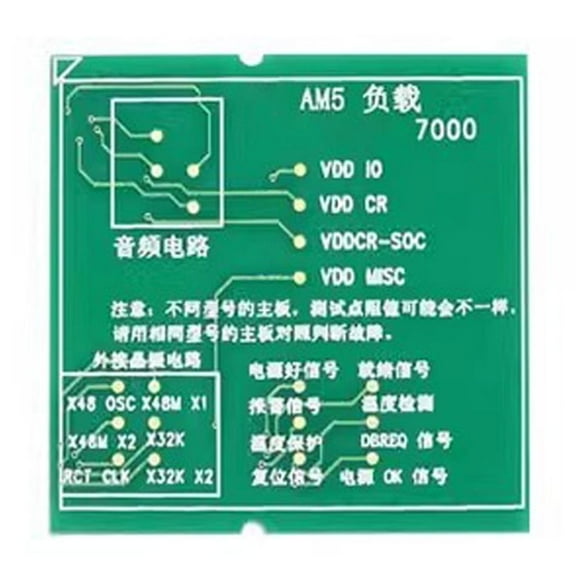 Zeiwohndc Durability CPU Socket Tester Fake Load Board Module For AM5 CPU Analysis