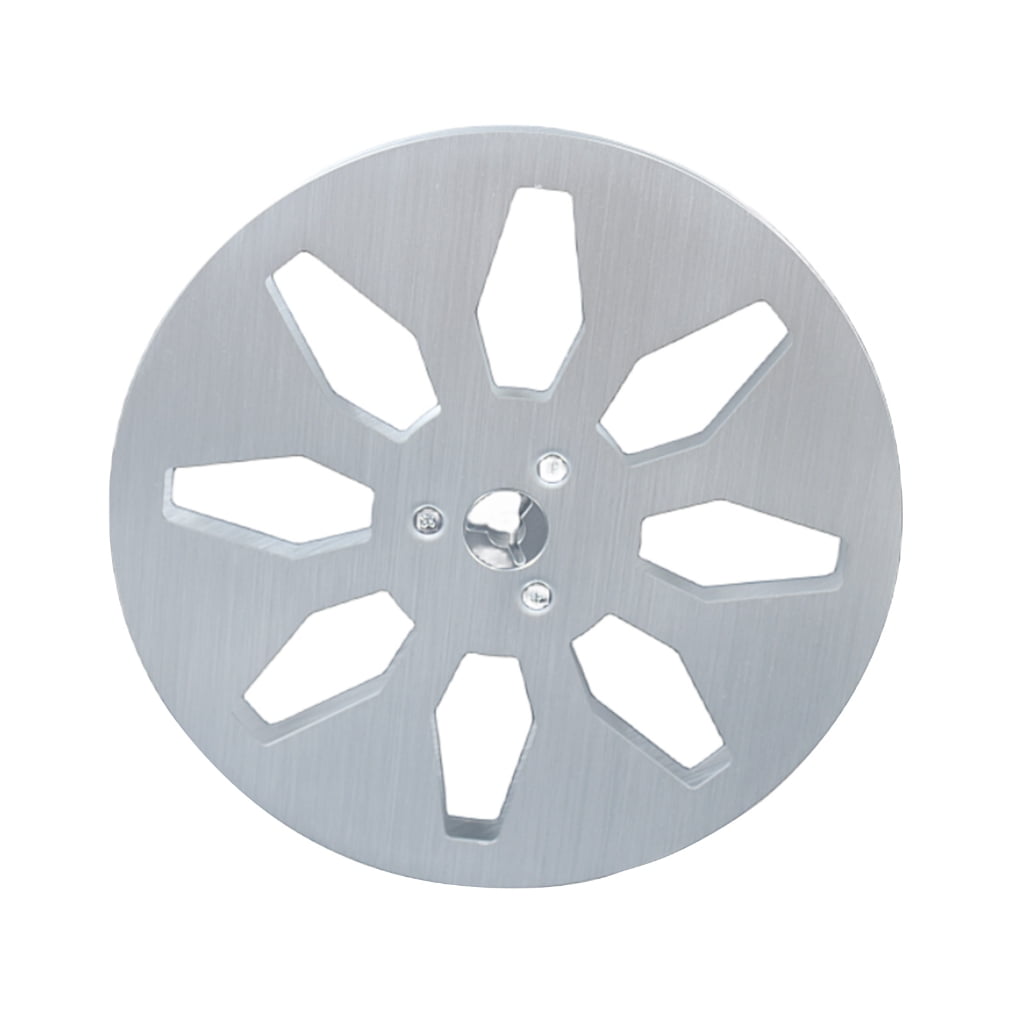 Zeiwohndc Durable 7 inch New Disc with 8 Holes Tape Reel Nab Hub Metal ...