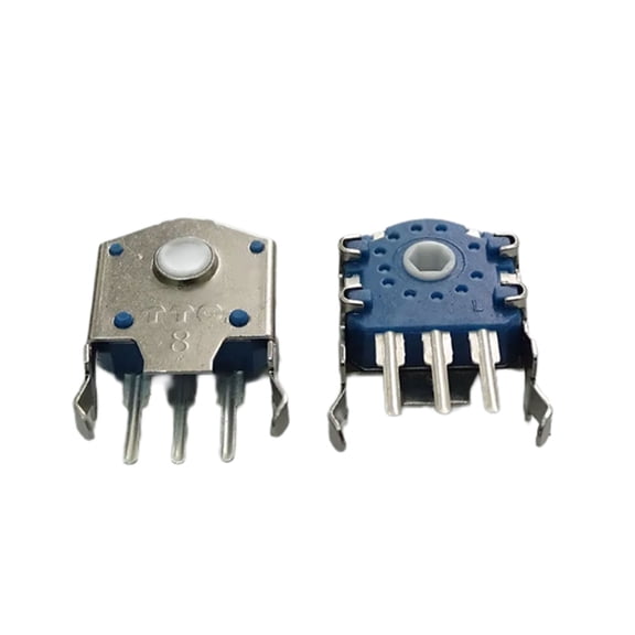 Zeiwohndc Dustproof Silver Wheel Encoders 8mm 9mm 10mm 11mm Rotary Mouse Decoders