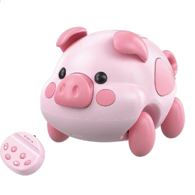 Zeiwohndc Early Educational Toy Crawling Pig Toy for Boy and Girls with ...