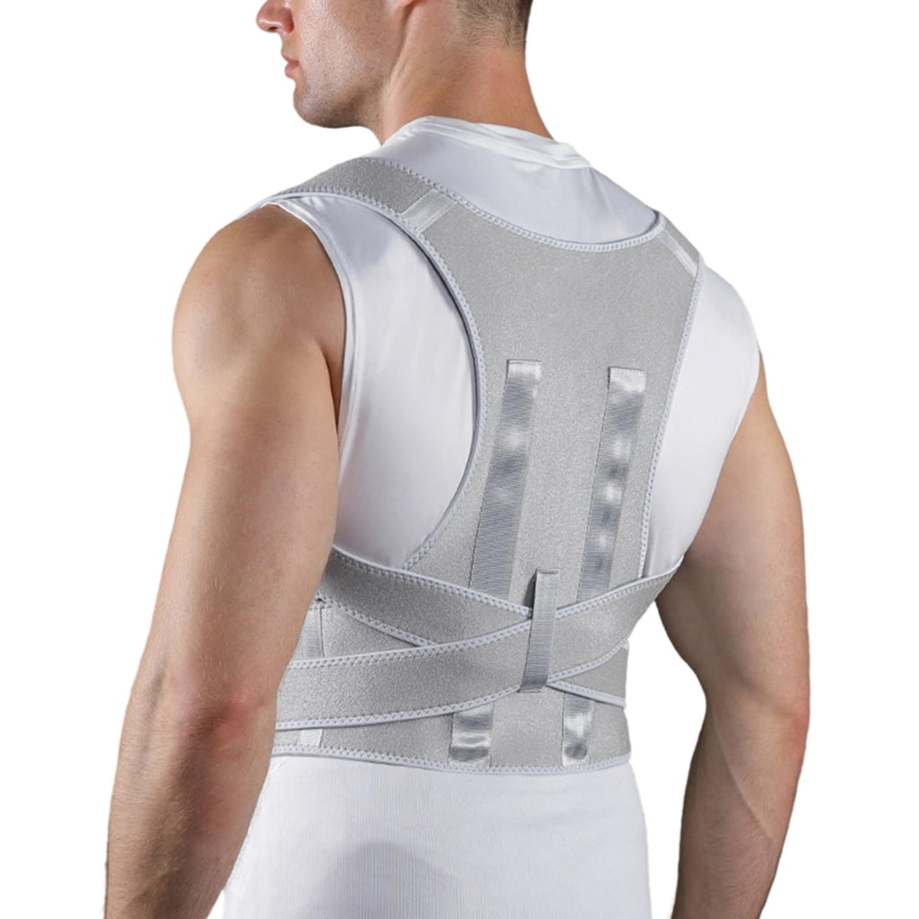 Zeiwohndc Easy Adjust Back Brace Postures Corrector Suitable for Most Sizes for Family