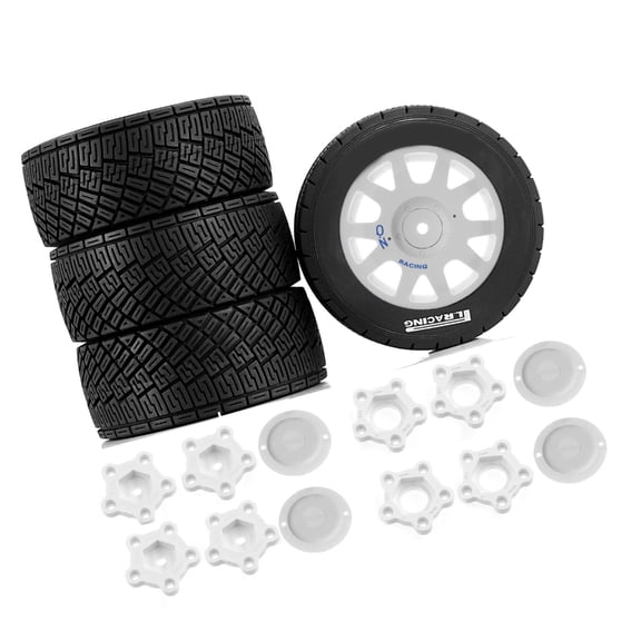 Zeiwohndc Ecofriendly Remote Control Car Wheels for Accessories Durability