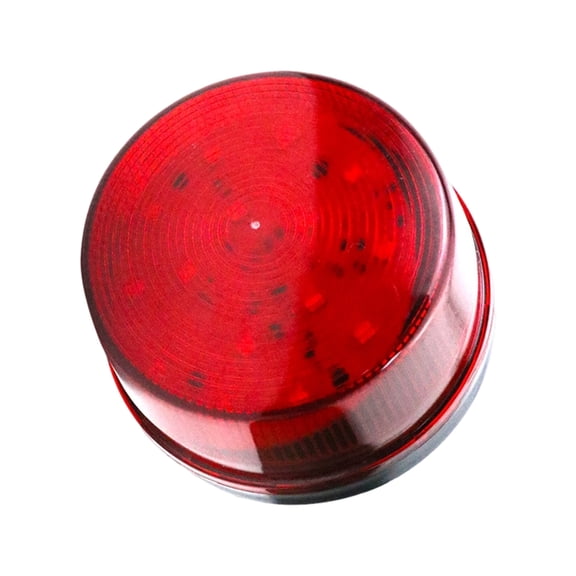 Zeiwohndc Energy Saving 12V Flashing Warning Light Long Life Upgrades for Public Safety