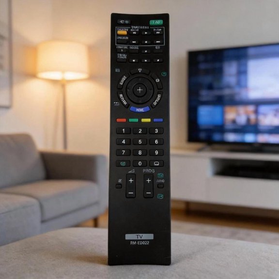 Zeiwohndc Ergonomic Design Remote Control Lightweight & Strong Remote for RM ED022 Use