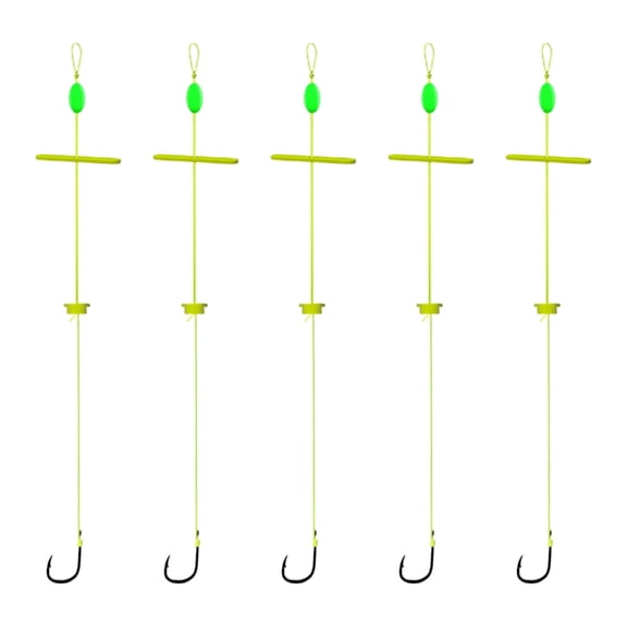 Zeiwohndc Explosions Fish Hook Carbon Steel Anti Bottom Rigs Fishing Lures Hook