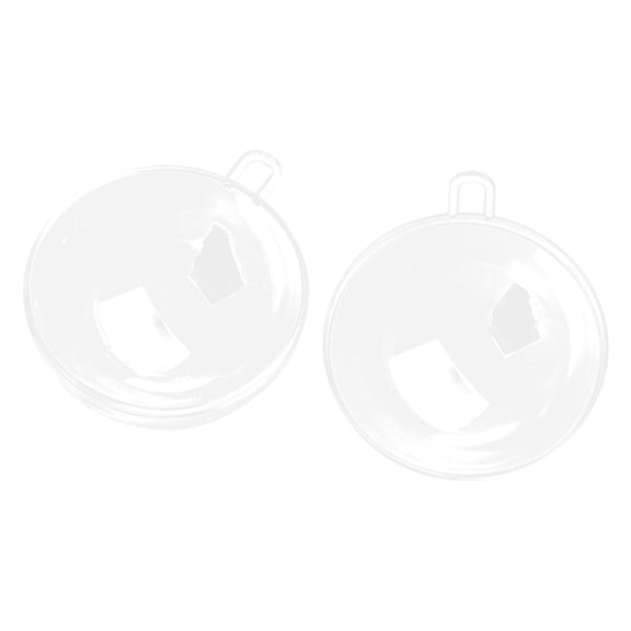 Zeiwohndc Exquisite Clear Bauble Hanging Hollow Drop Ball Wedding Party Ornaments Dia 12cm