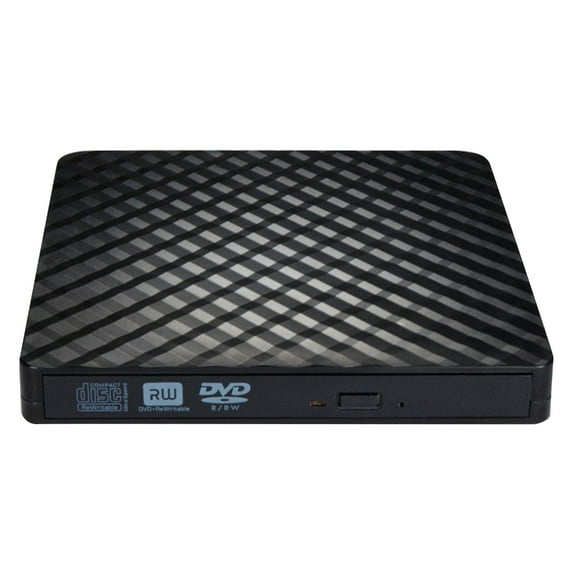 Zeiwohndc External DVD Drive USB Type C DVD Burners Drive for PC Laptop Window