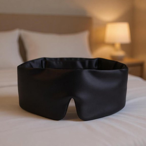 Zeiwohndc Eye Mask 3D Large Silk Eye Mask With 22Momme Grade Silk For Anti Aging