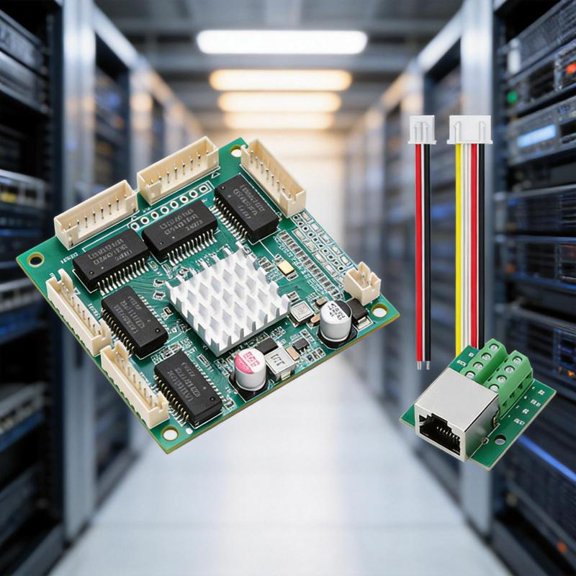 Zeiwohndc Fast Speed 5 Port Gigabit Embedded Switches Board For Diy Networking Solution