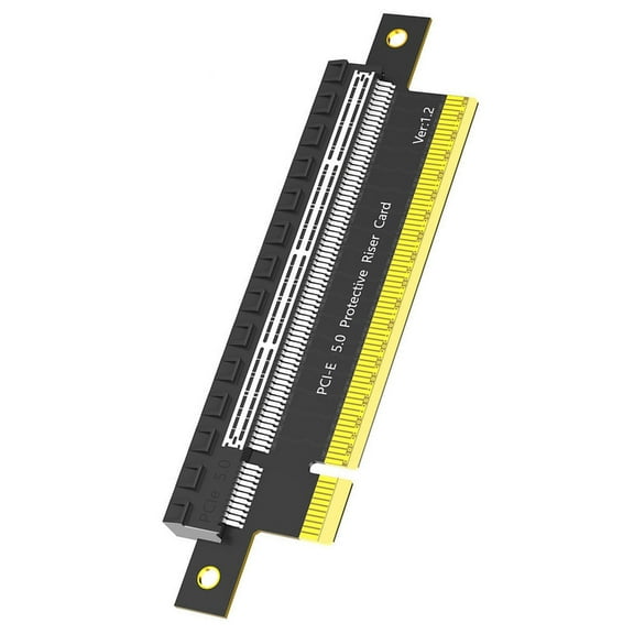 Zeiwohndc Fast Speed PCIE 5.0 X16 Protective Rising Card for Gaming and Video Editing