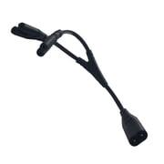 Zeiwohndc Figure 8 1 in 2Out Power Cable, IEC320 C8 to 2X C7 Y Split Power Cord
