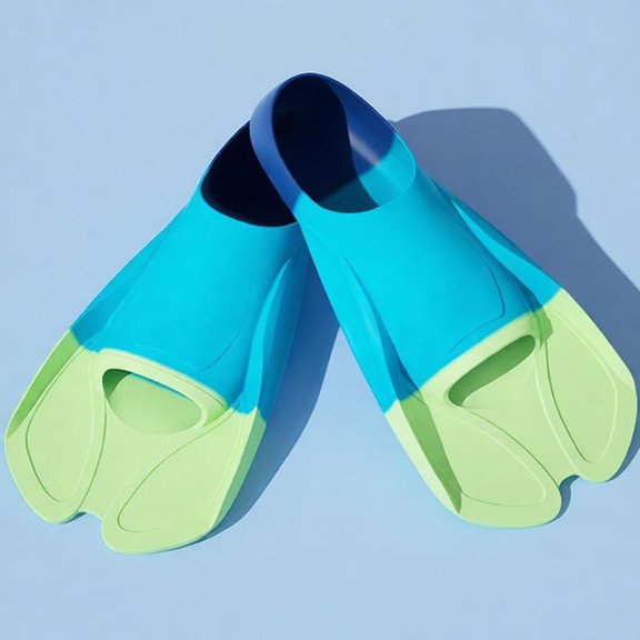 Zeiwohndc Flexible Fin Snorkeling Swimming Diving Floatings Fin Swim Training Flippers