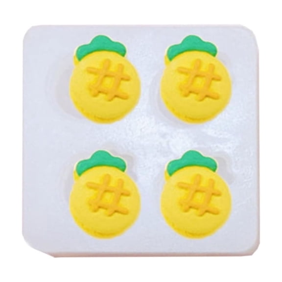 Zeiwohndc Food Grade Silicone Chocolate Fondant Mold Fruit Theme Baking Decorations