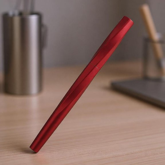 Zeiwohndc Fountain Pen Featuring Magnetic Snap Cap And Double Nib Addition