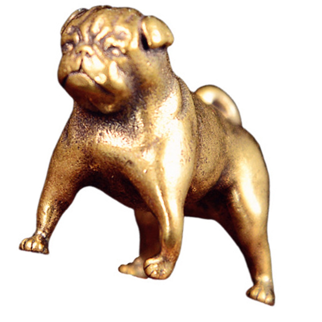 Zeiwohndc French Rottweiler Bronze Statue Hand Incised Telecommute Desk ...