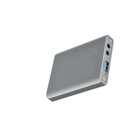 Zeiwohndc Game Capture Card 4K 60Hz 3.5mm for PC Streaming