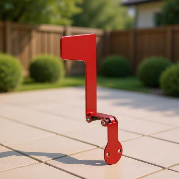 Zeiwohndc Garden Mailbox Holder Support Stand Equipped With Alert Notification For Outdoor