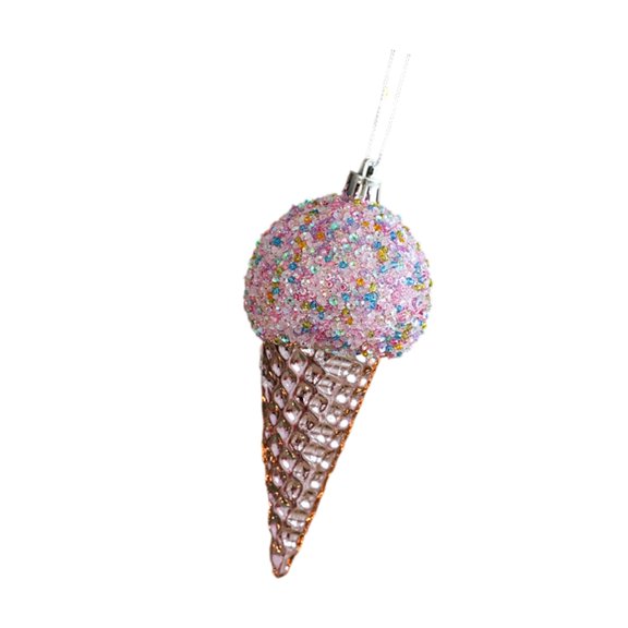 Zeiwohndc Glittering Holiday Tree Decoration Shatterproof Christmas Baubles Ornament