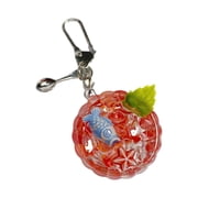 Zeiwohndc Glowing In The Dark Resin Keychain Ice Bucket Designs With Goldfish Charm